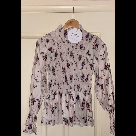 🎉HOST PICK ⭐️ Princess Polly Floral Top Size 4 - Picture 2 of 4